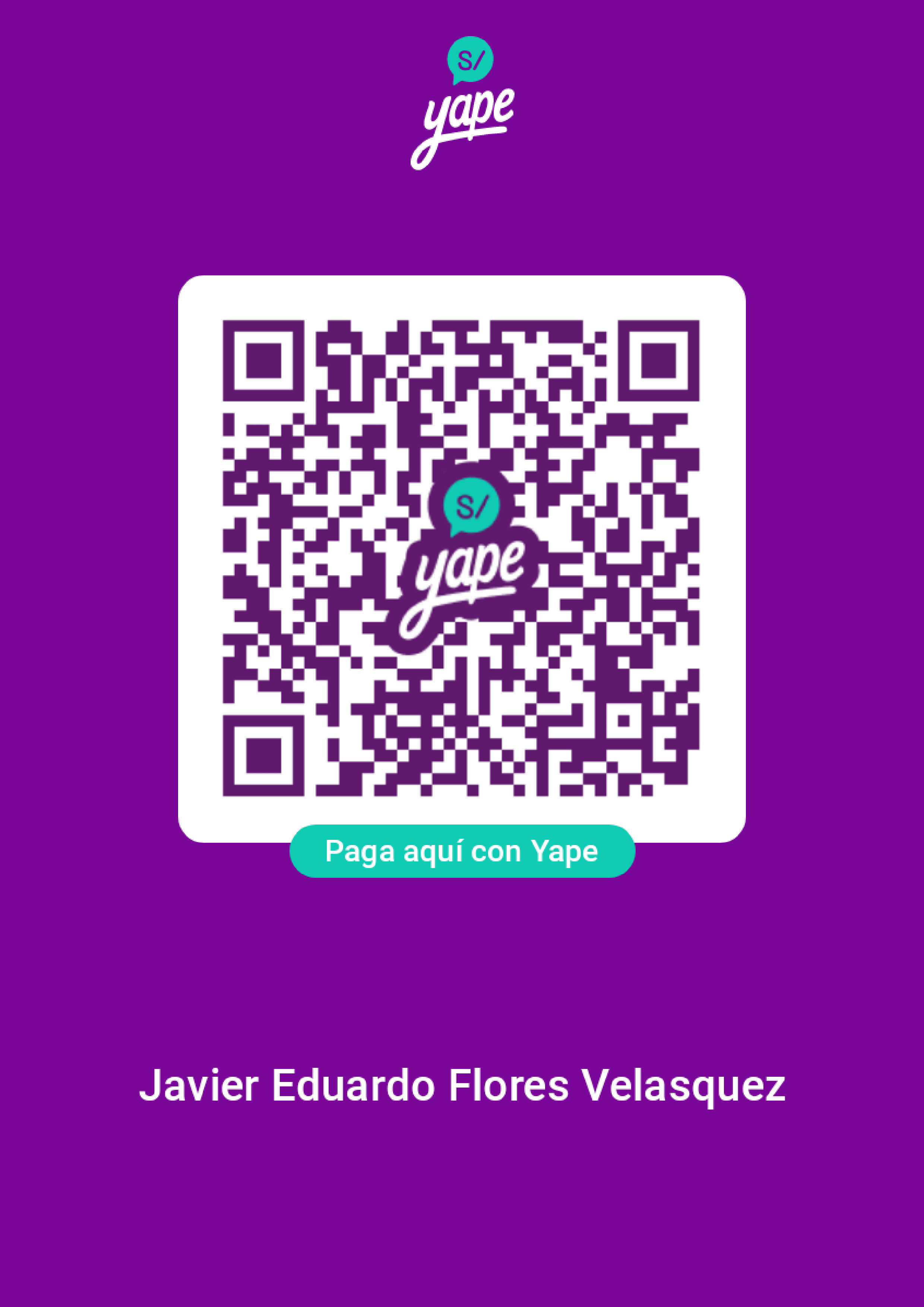 Código QR de Yape